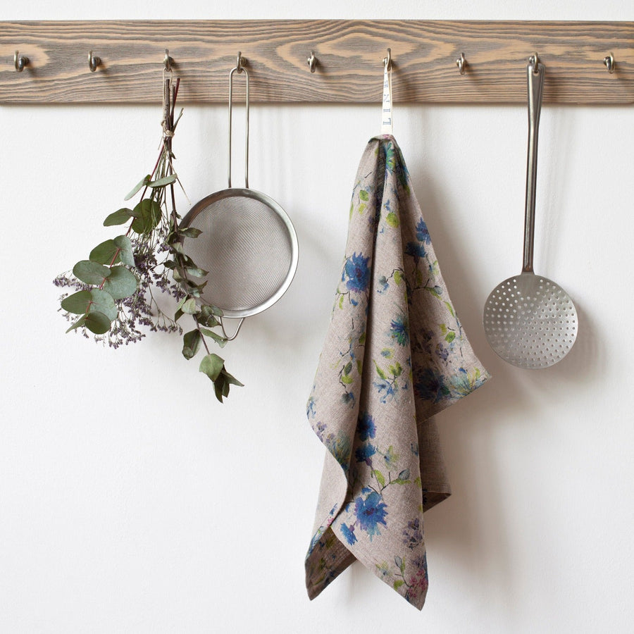 Durable Linen Kitchen Towel – Handmade & Eco-Friendly by Linen Tales at www.brixbailey.com