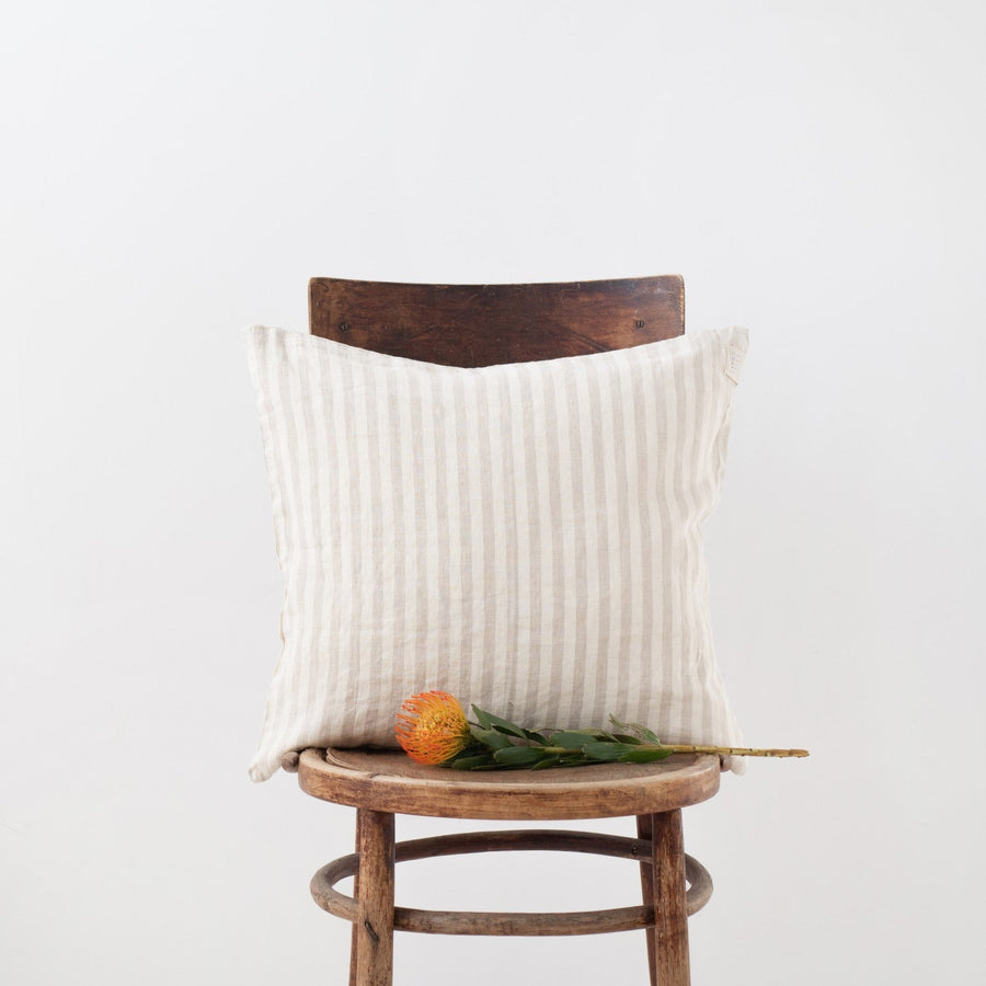 Luxurious Handmade Linen Cushion Cover – Soft & Durable by Linen Tales at www.brixbailey.com