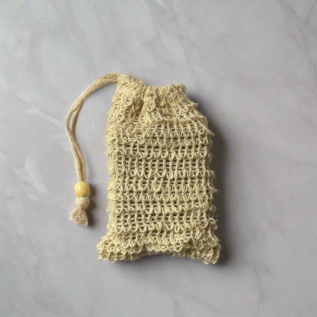 Natural Sisal Soap Saver Bag
