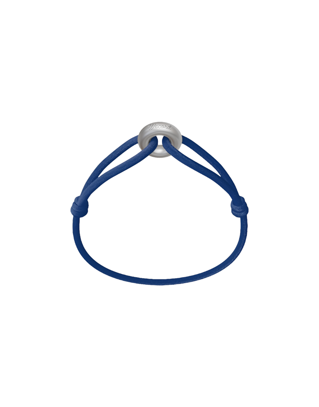 Silver Soho Matte Cord Bracelet