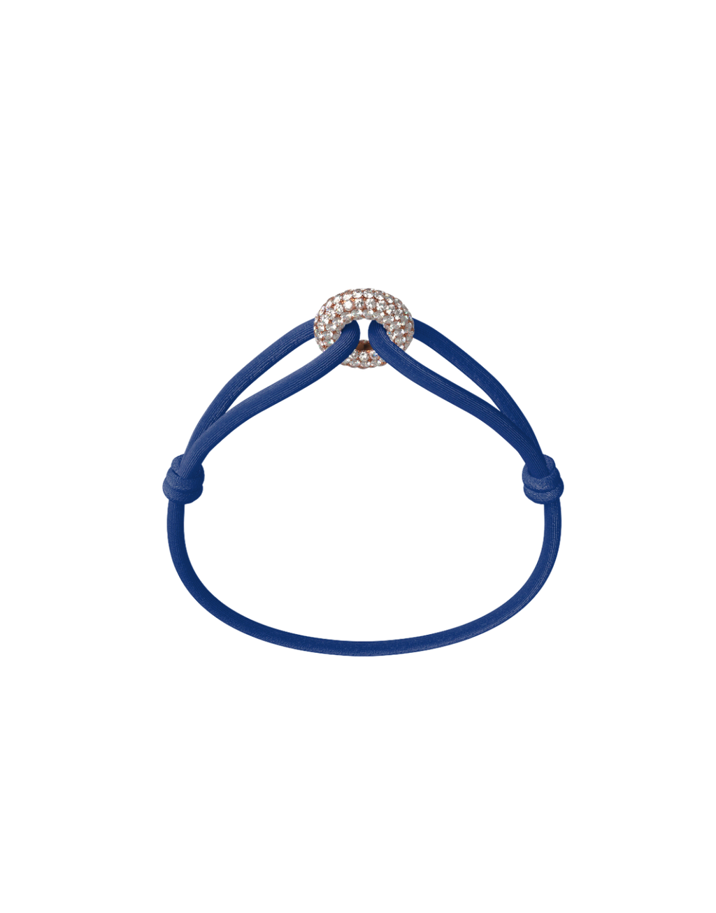 Rose Soho Pavé Cord Bracelet