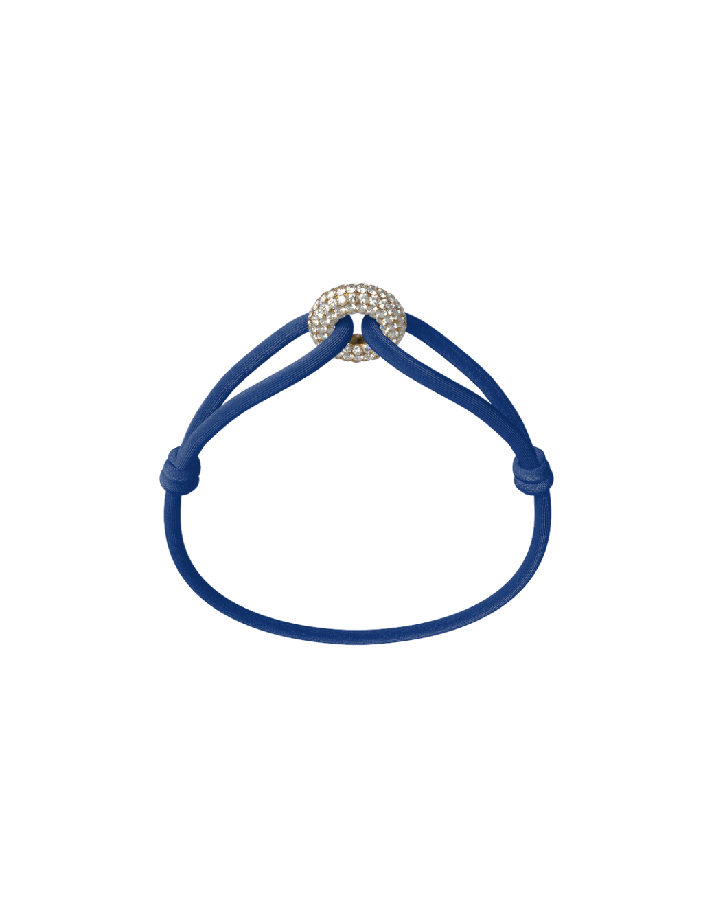 Golden Soho Pavé Cord Bracelet