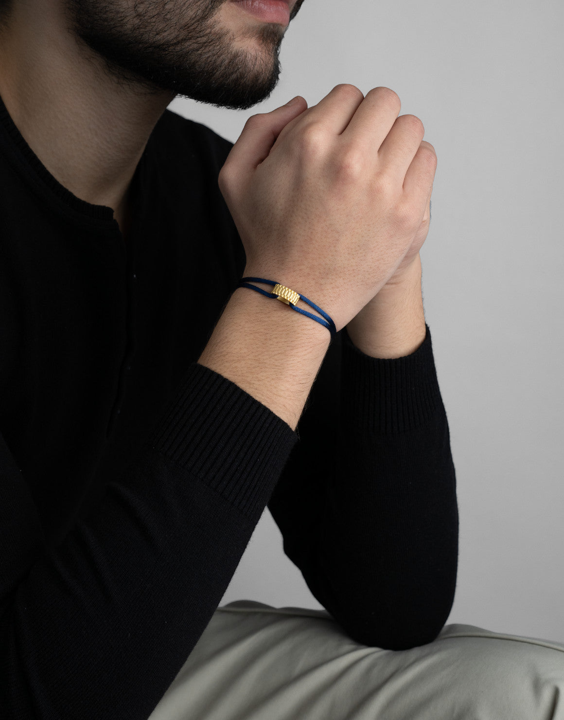 Golden Regent Cord Bracelet