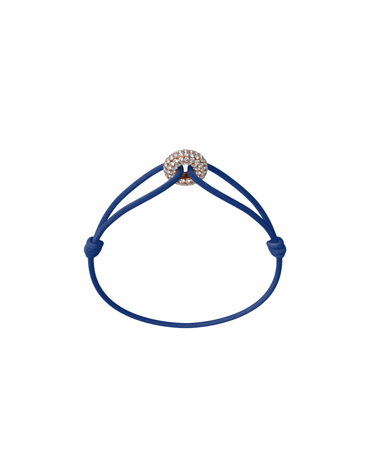 Mini Rose Soho Pavé Cord Bracelet