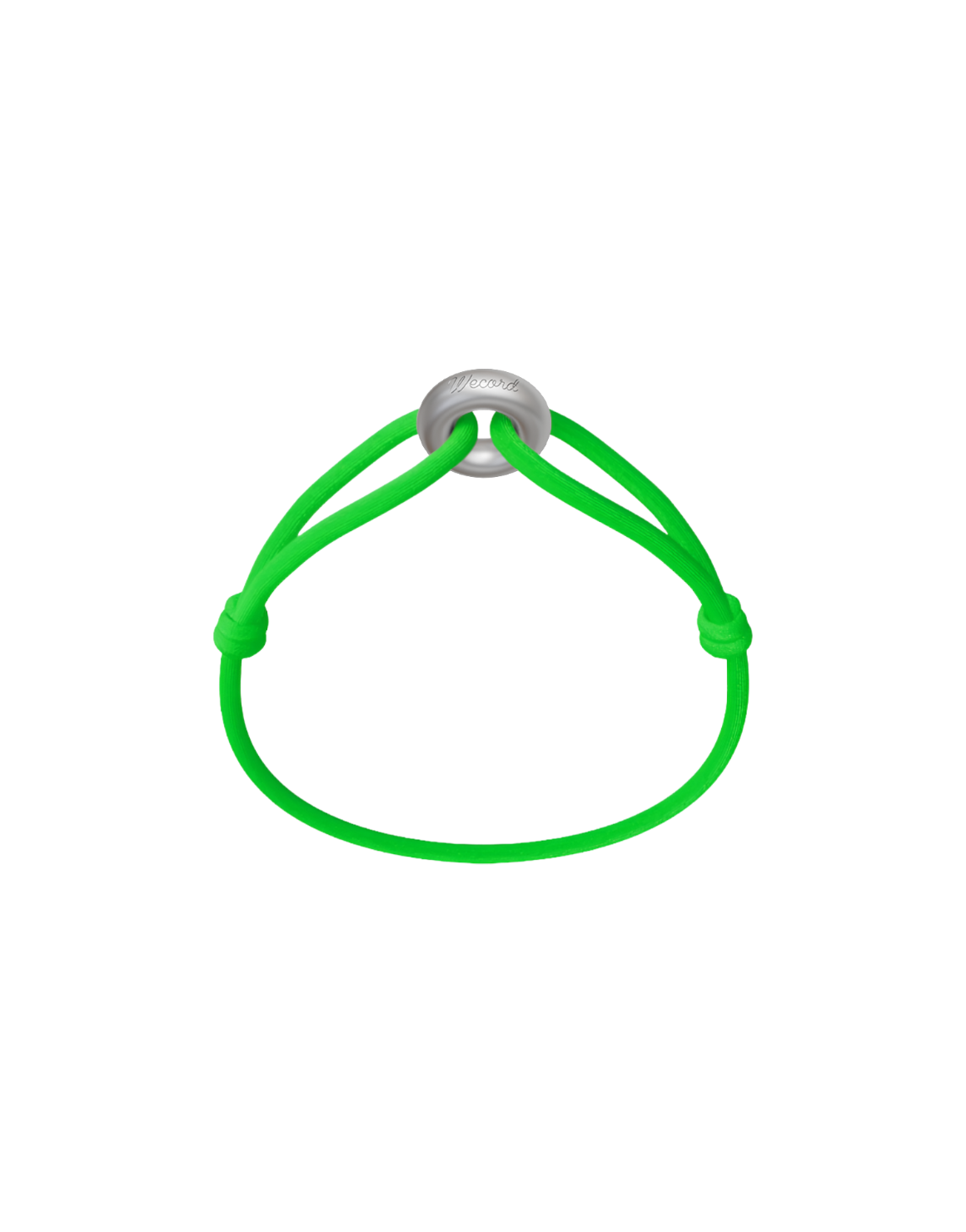 Silver Soho Matte Cord Bracelet