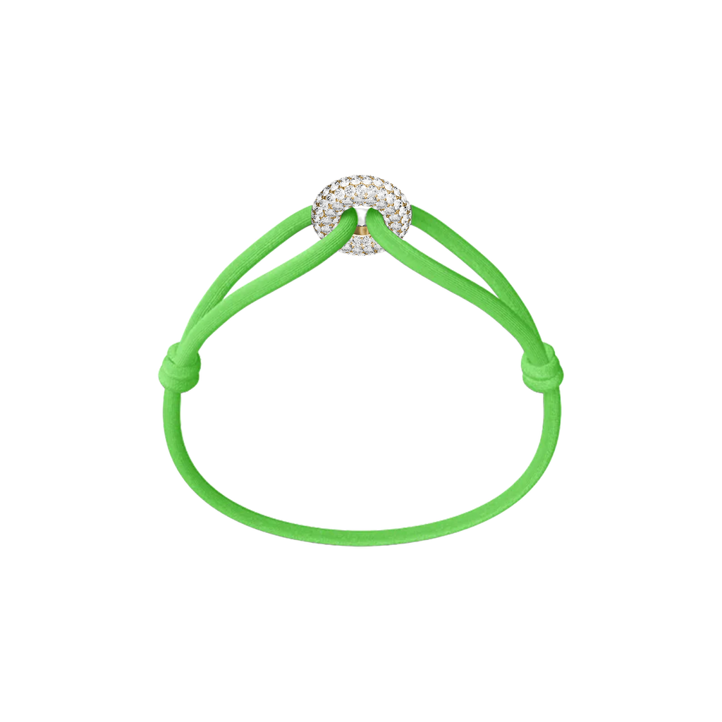 Golden Soho Pave Cord Bracelet