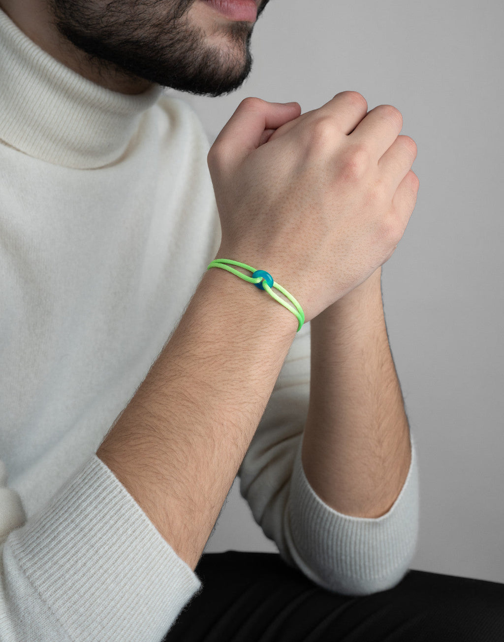 Blue Soho Cord Bracelet