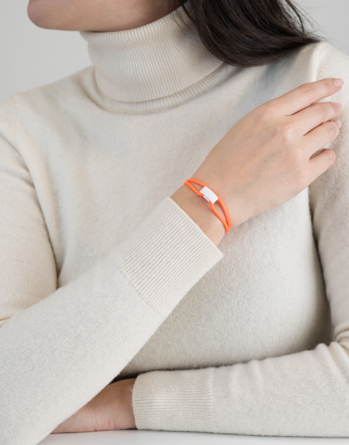 Snow Regent Cord Bracelet