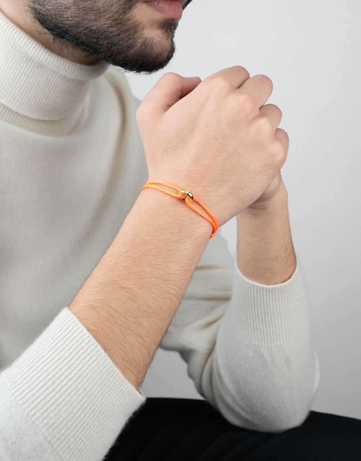 Golden Soho Diamond Cord Bracelet