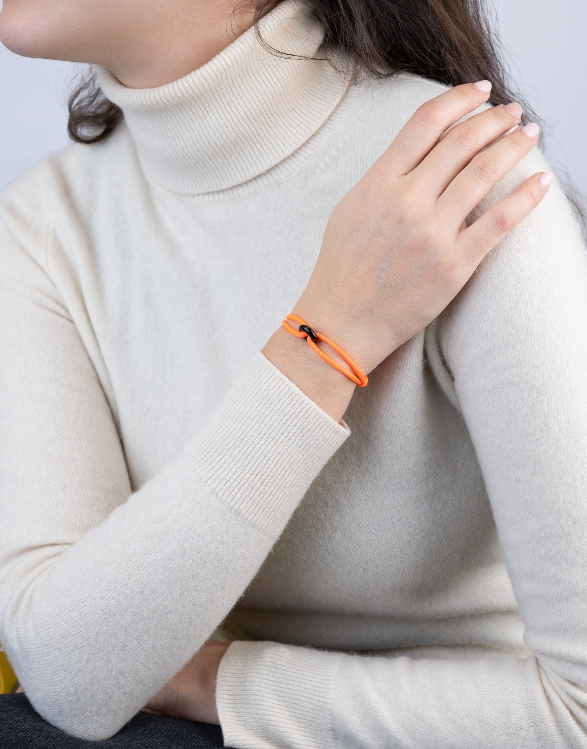 Black Soho Cord Bracelet