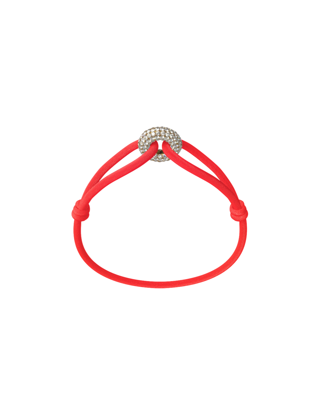 Golden Soho Pavé Cord Bracelet