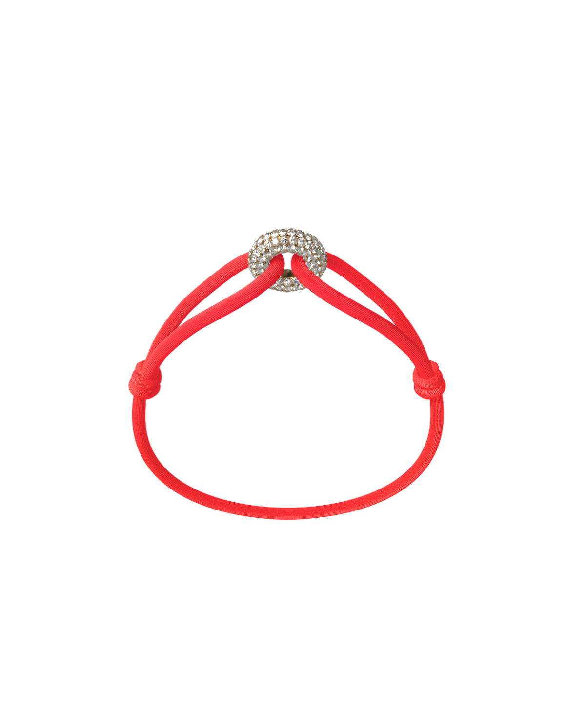 Golden Soho Pavé Cord Bracelet