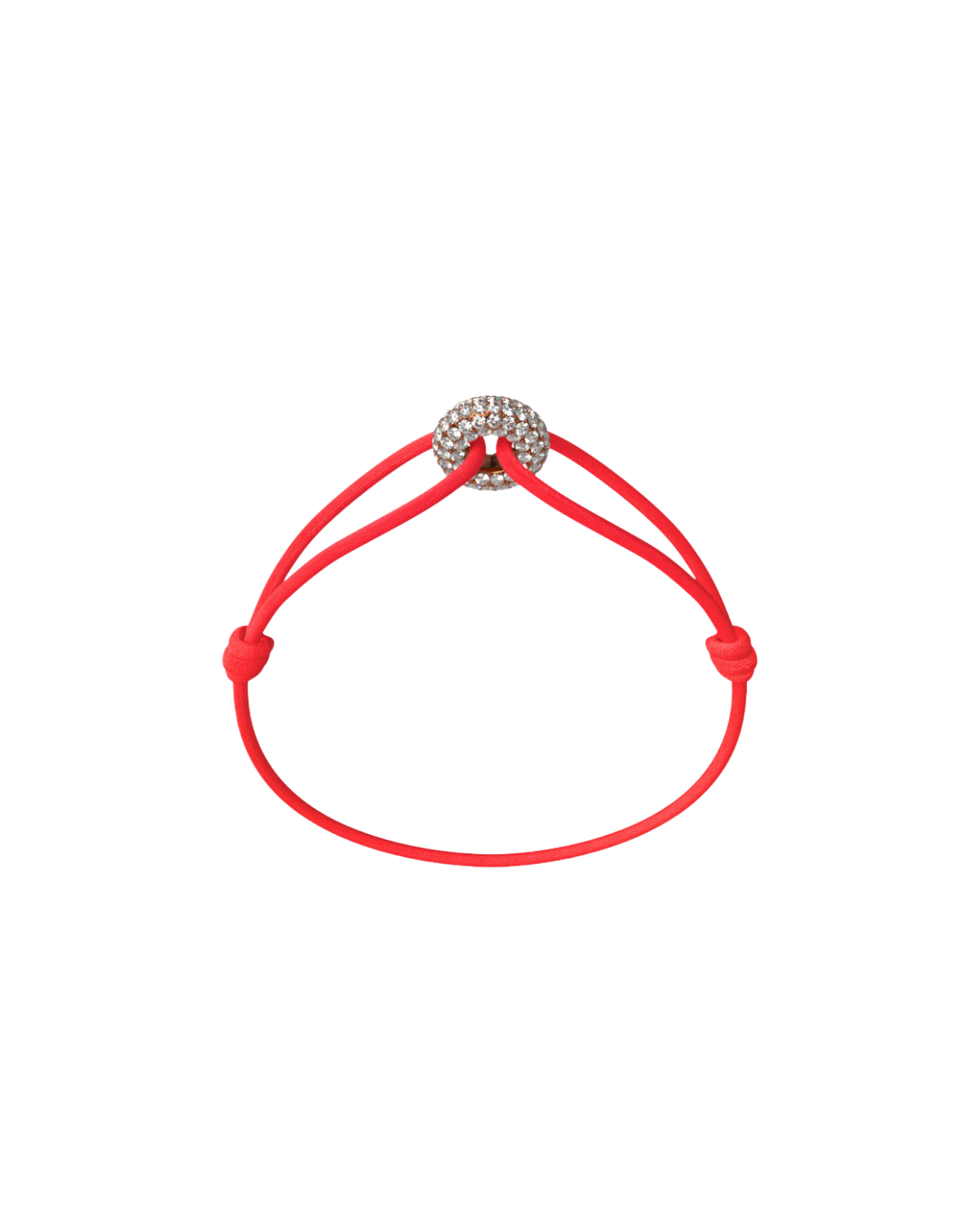 Mini Rose Soho Pavé Cord Bracelet