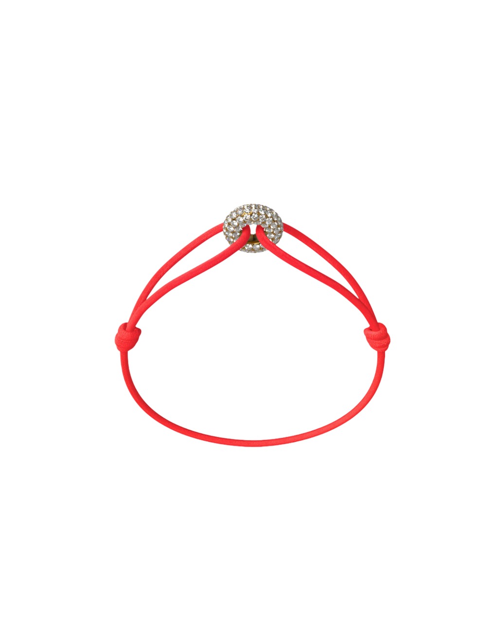 Mini Golden Soho Pavé Cord Bracelet