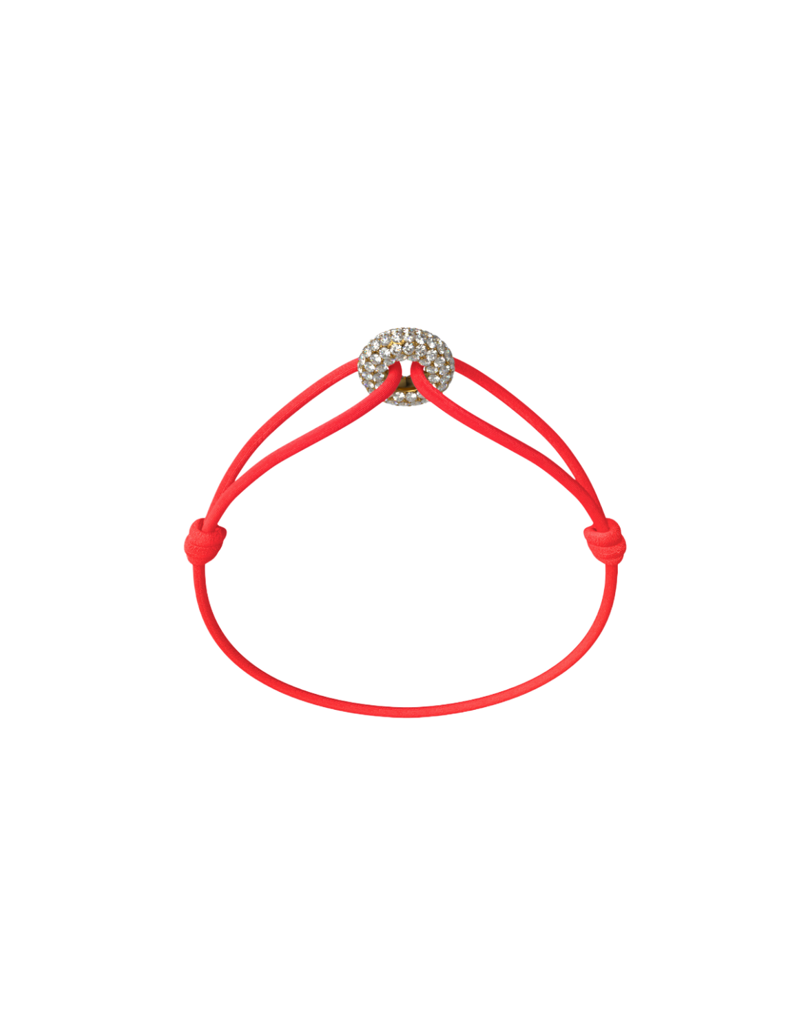 Mini Golden Soho Pavé Cord Bracelet