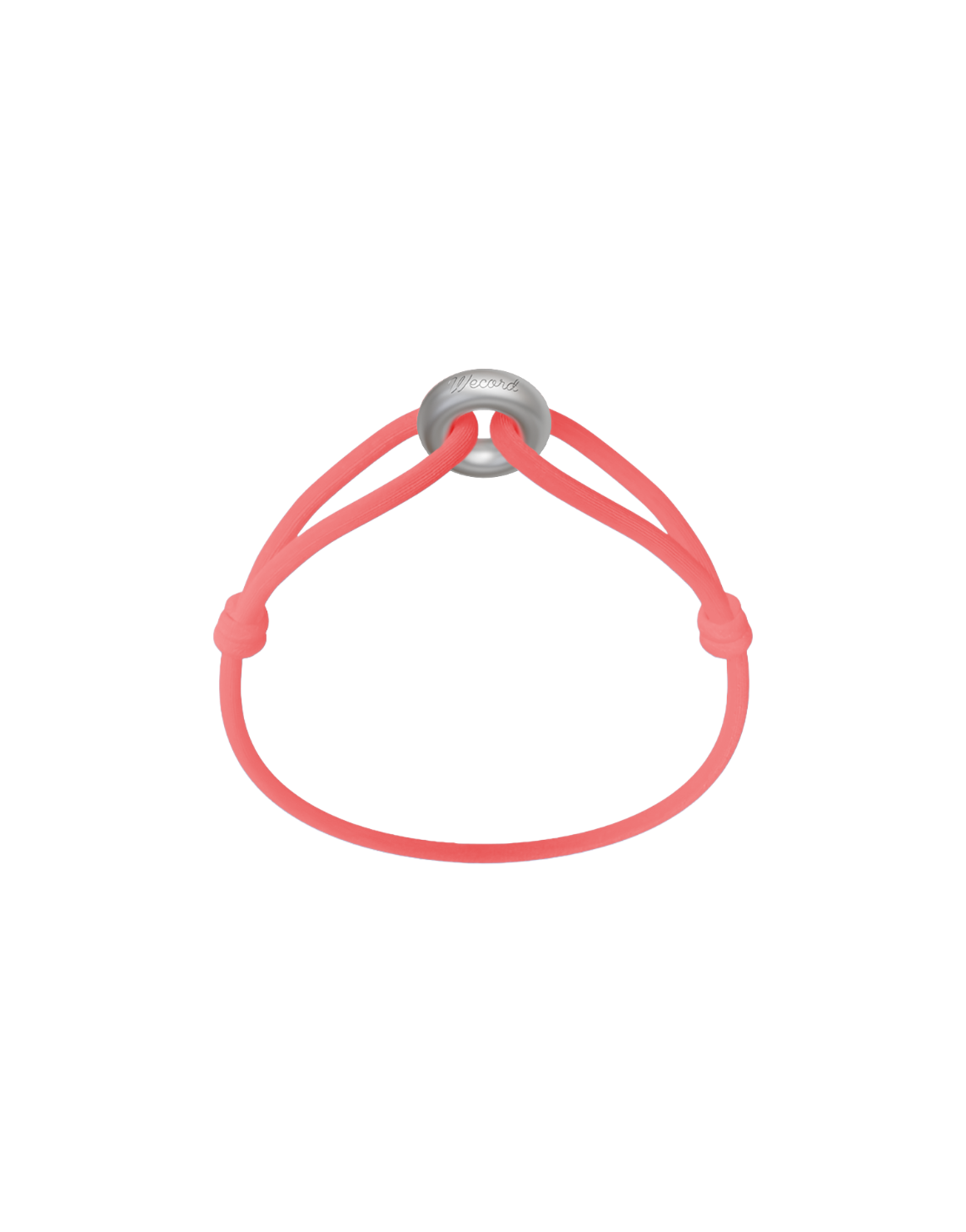 Silver Soho Matte Cord Bracelet