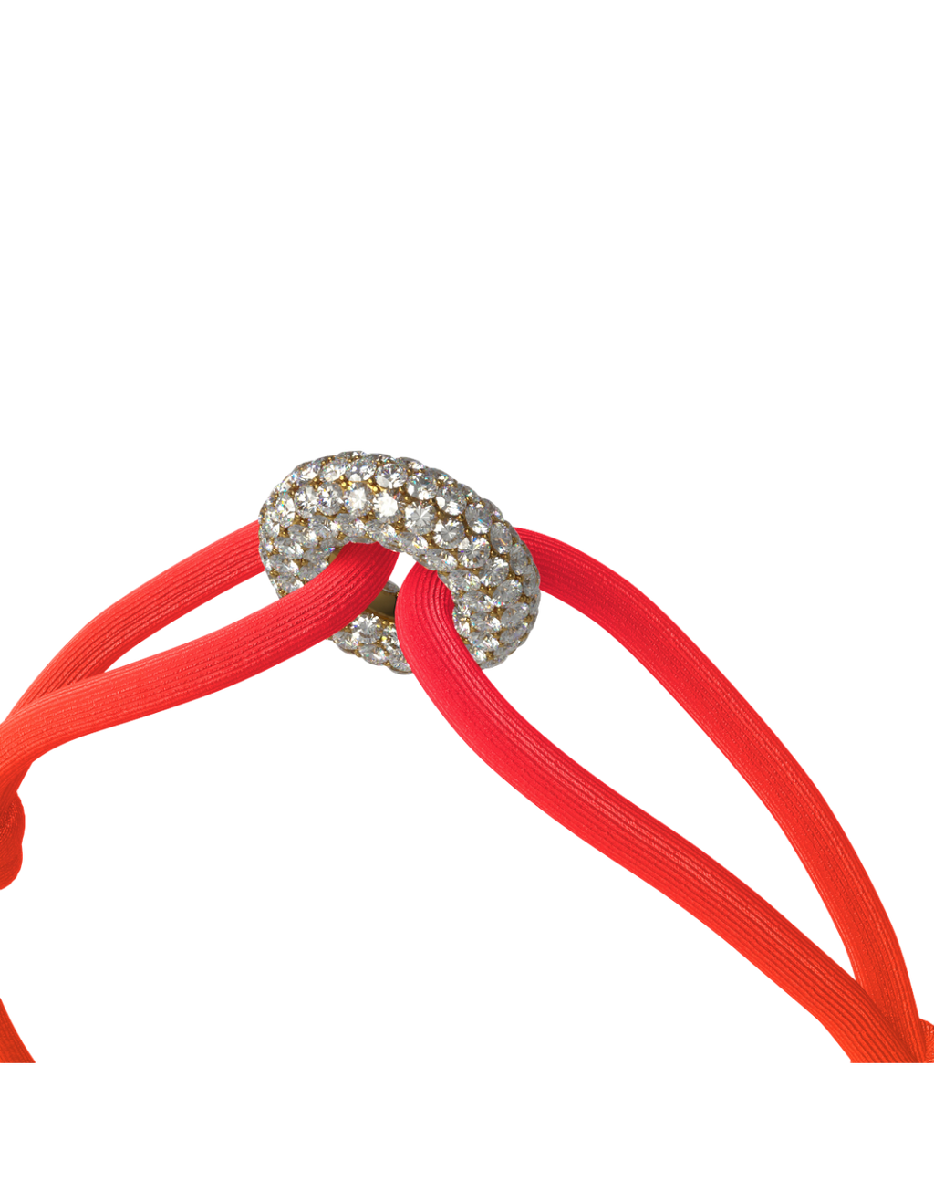 Golden Soho Pavé Cord Bracelet