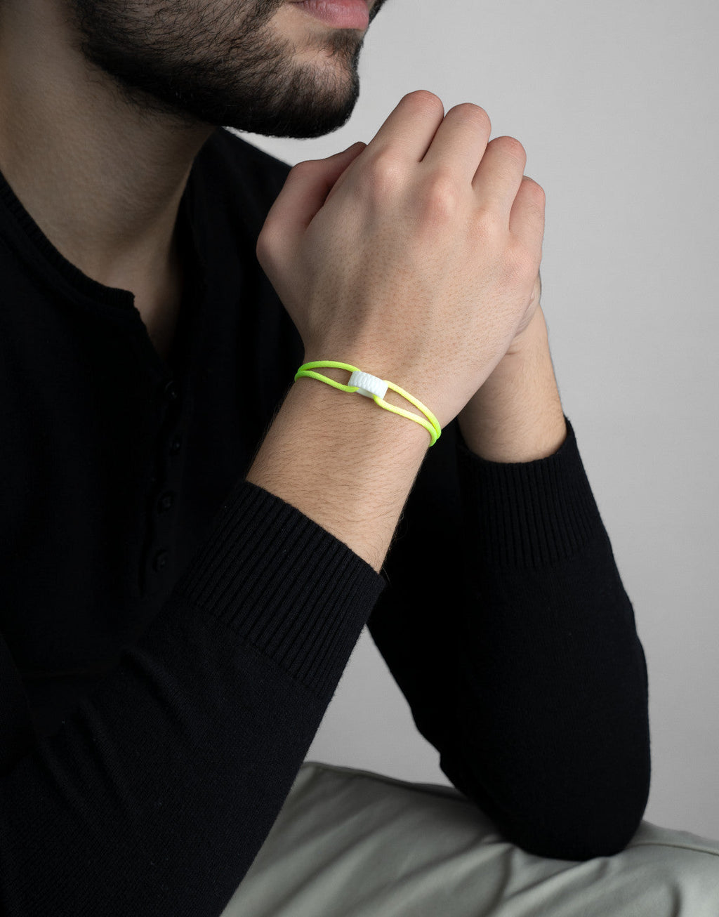 Snow Regent Cord Bracelet