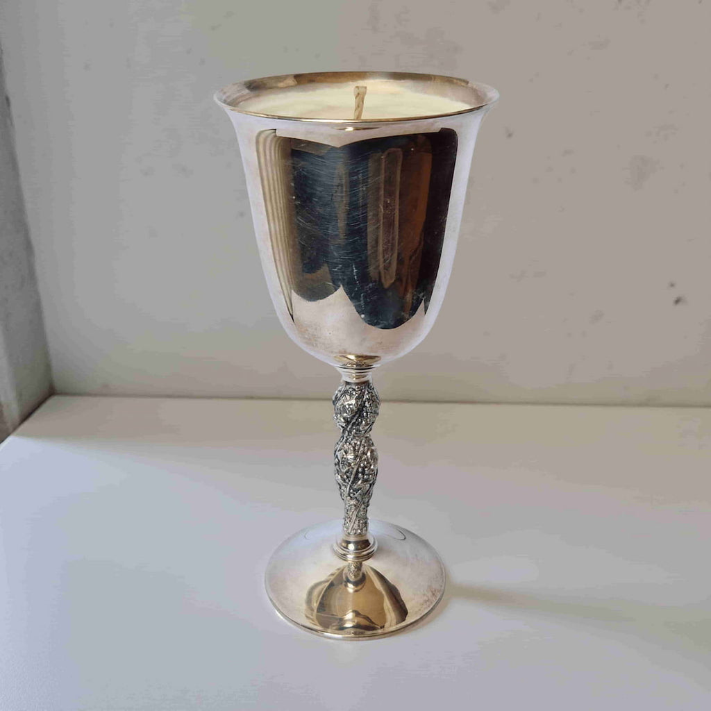 Silver Goblet Scented Candles