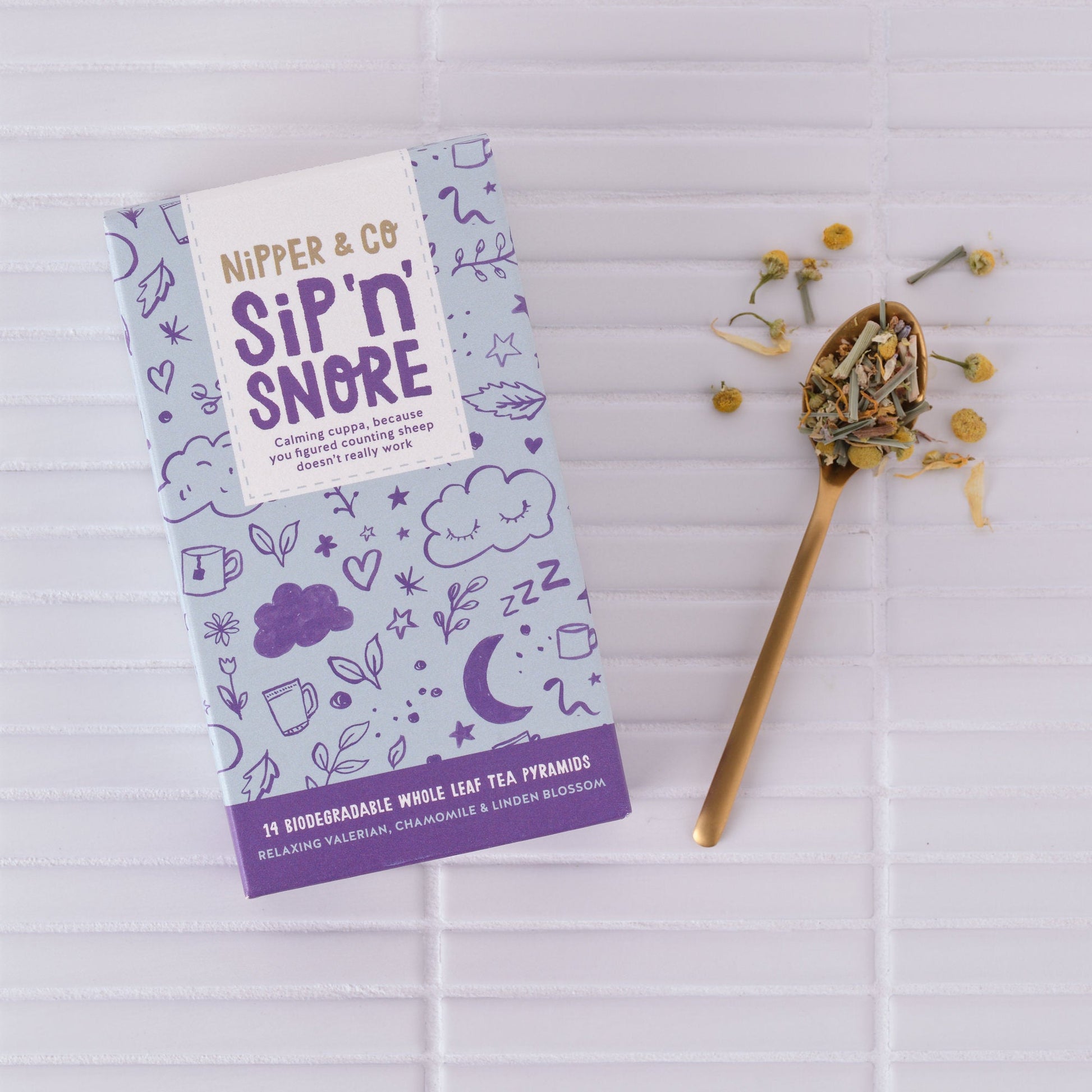 Relaxing Herbal Tea Blend for Sleep and Calm