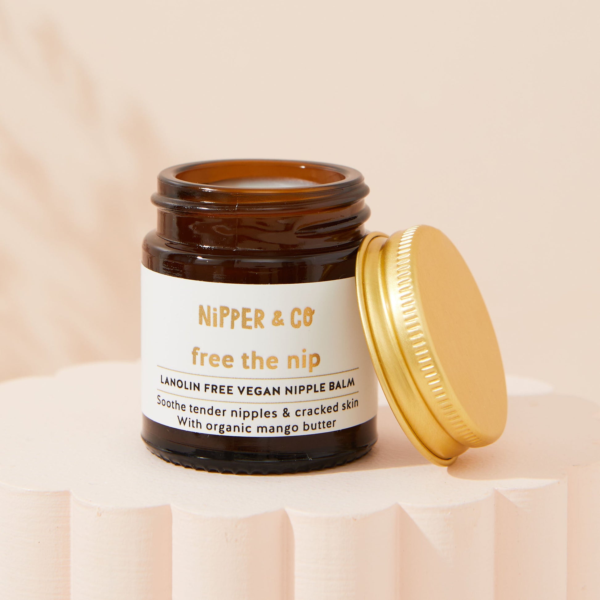 Lanolin Free Vegan Nipple Balm for Breastfeeding