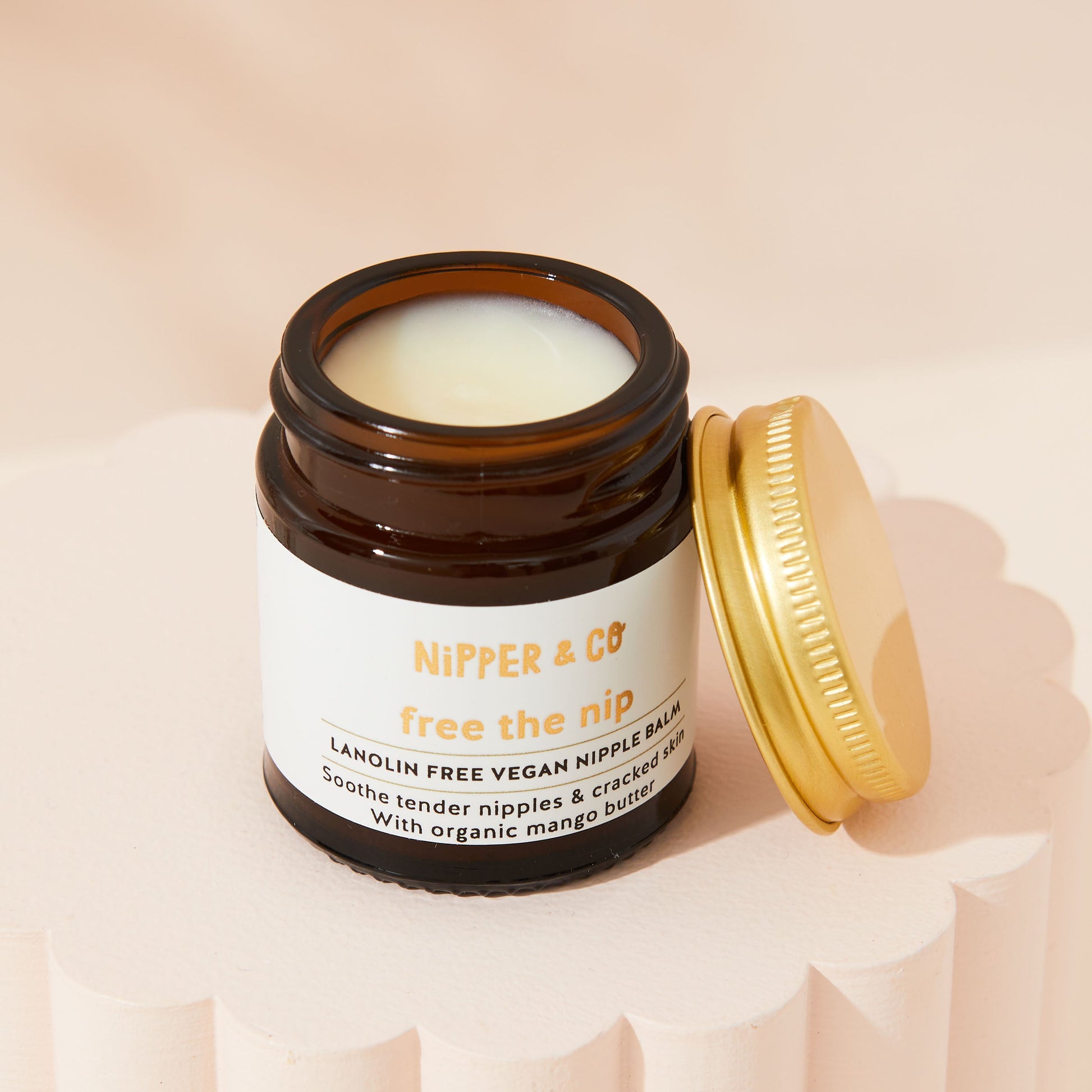 Lanolin Free Vegan Nipple Balm for Breastfeeding