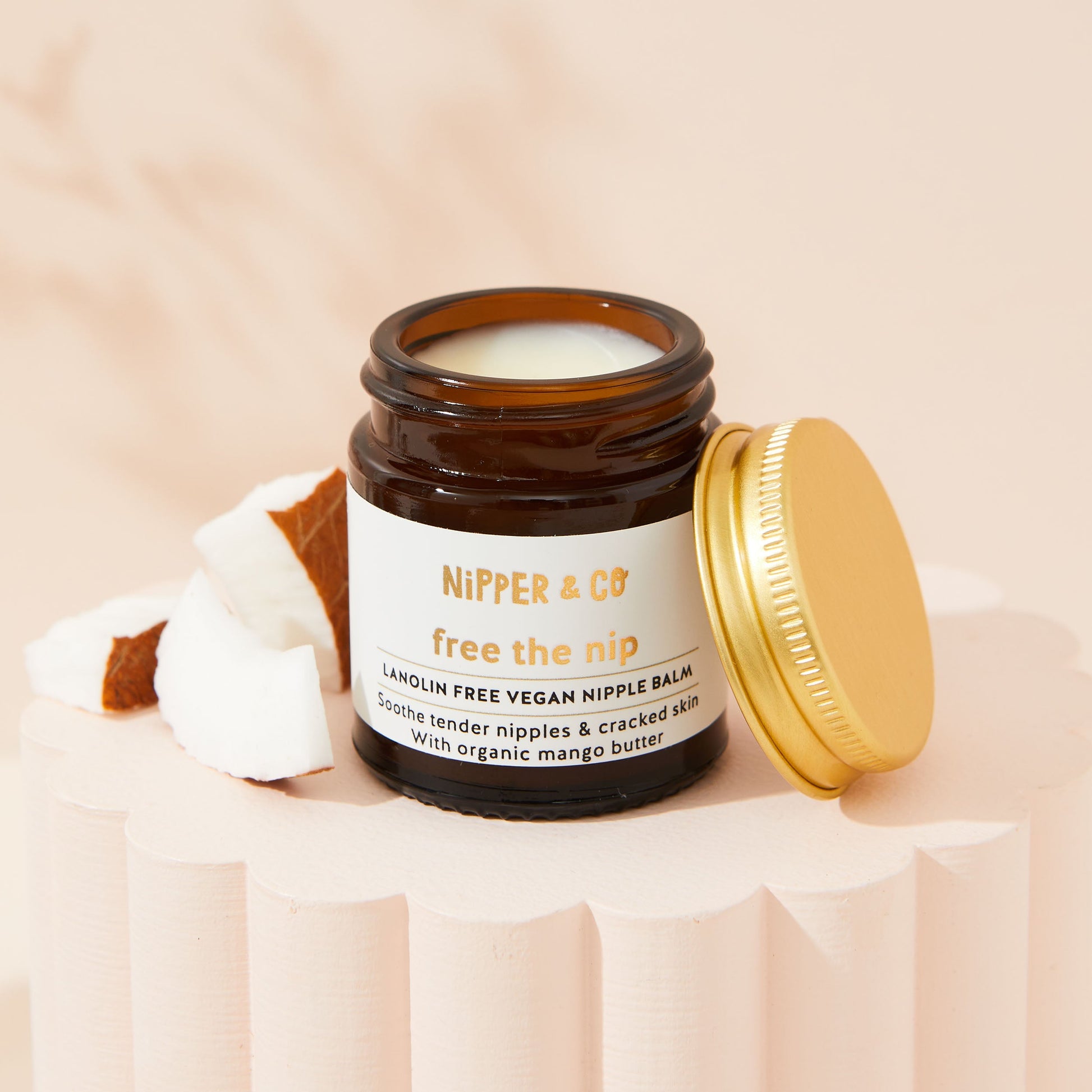 Lanolin Free Vegan Nipple Balm for Breastfeeding