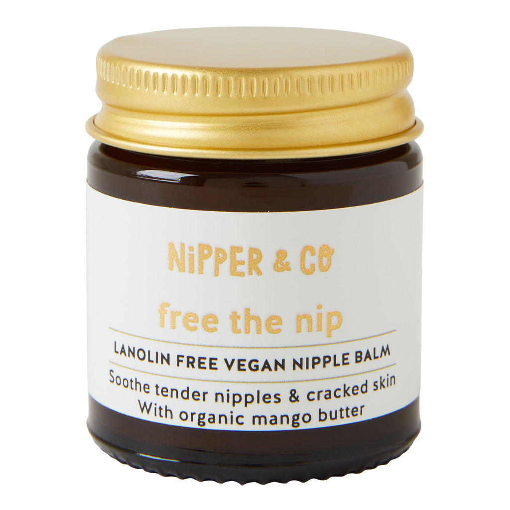 Lanolin Free Vegan Nipple Balm for Breastfeeding