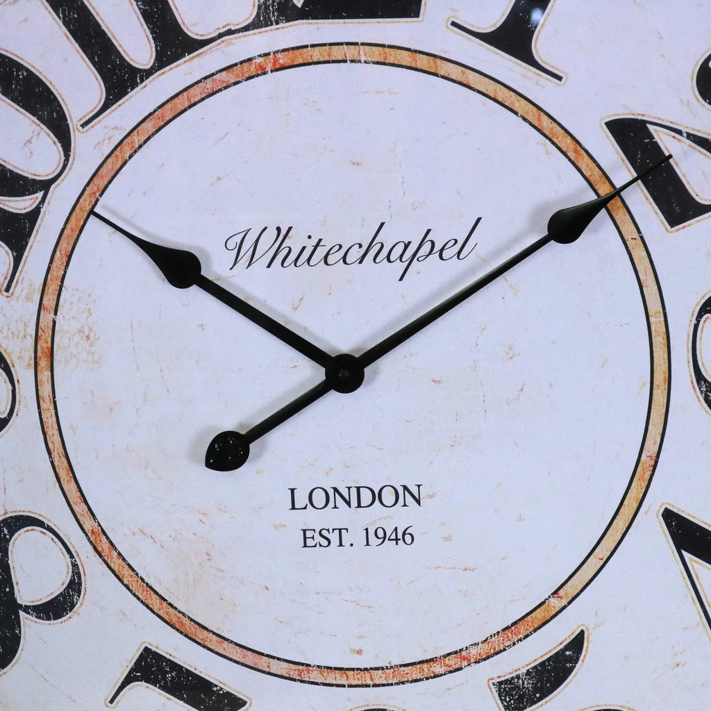 Nivara Antique Style Large Wall Clock 80cm