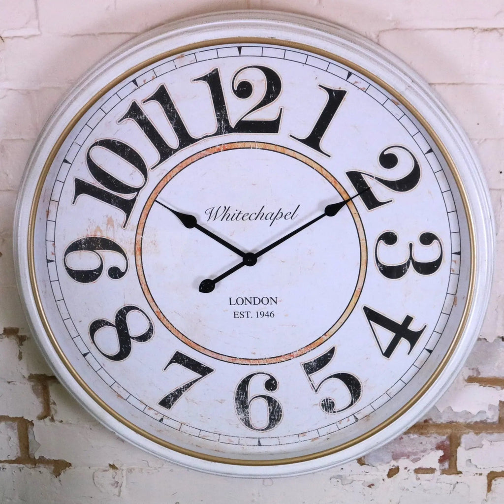 Nivara Antique Style Large Wall Clock 80cm
