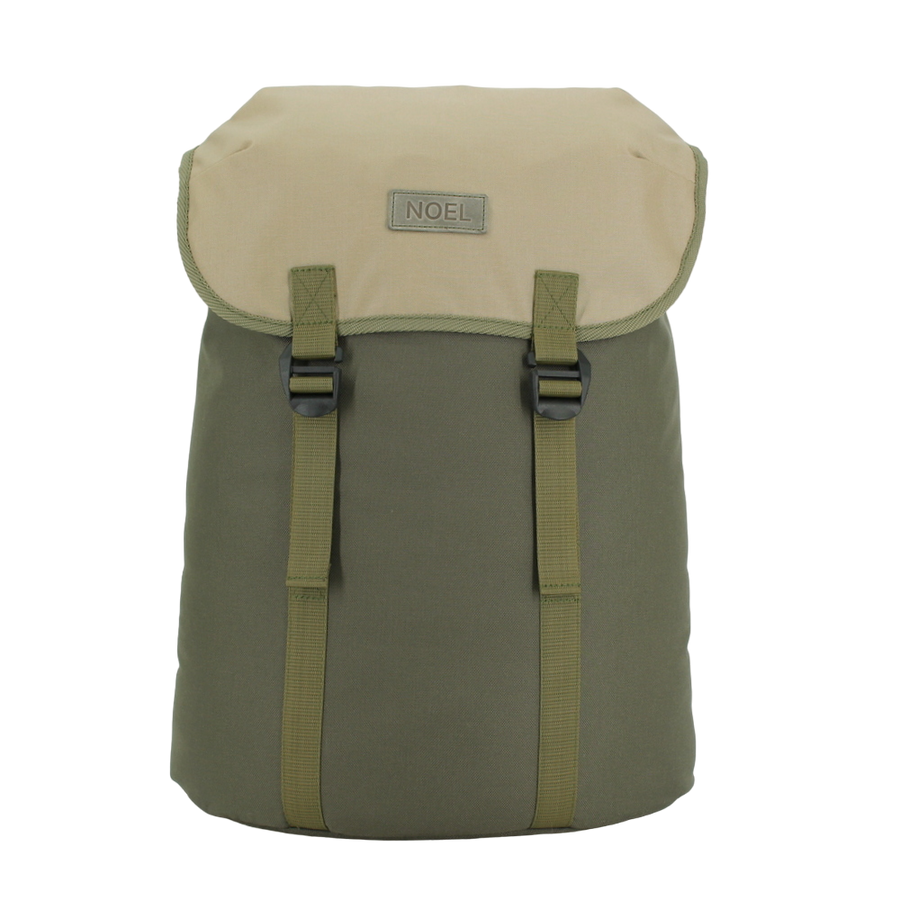 Cafe Backpack with G-hook - Khaki & Beige