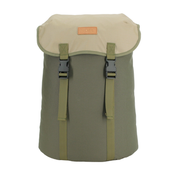 Cafe Backpack - Khaki & Beige