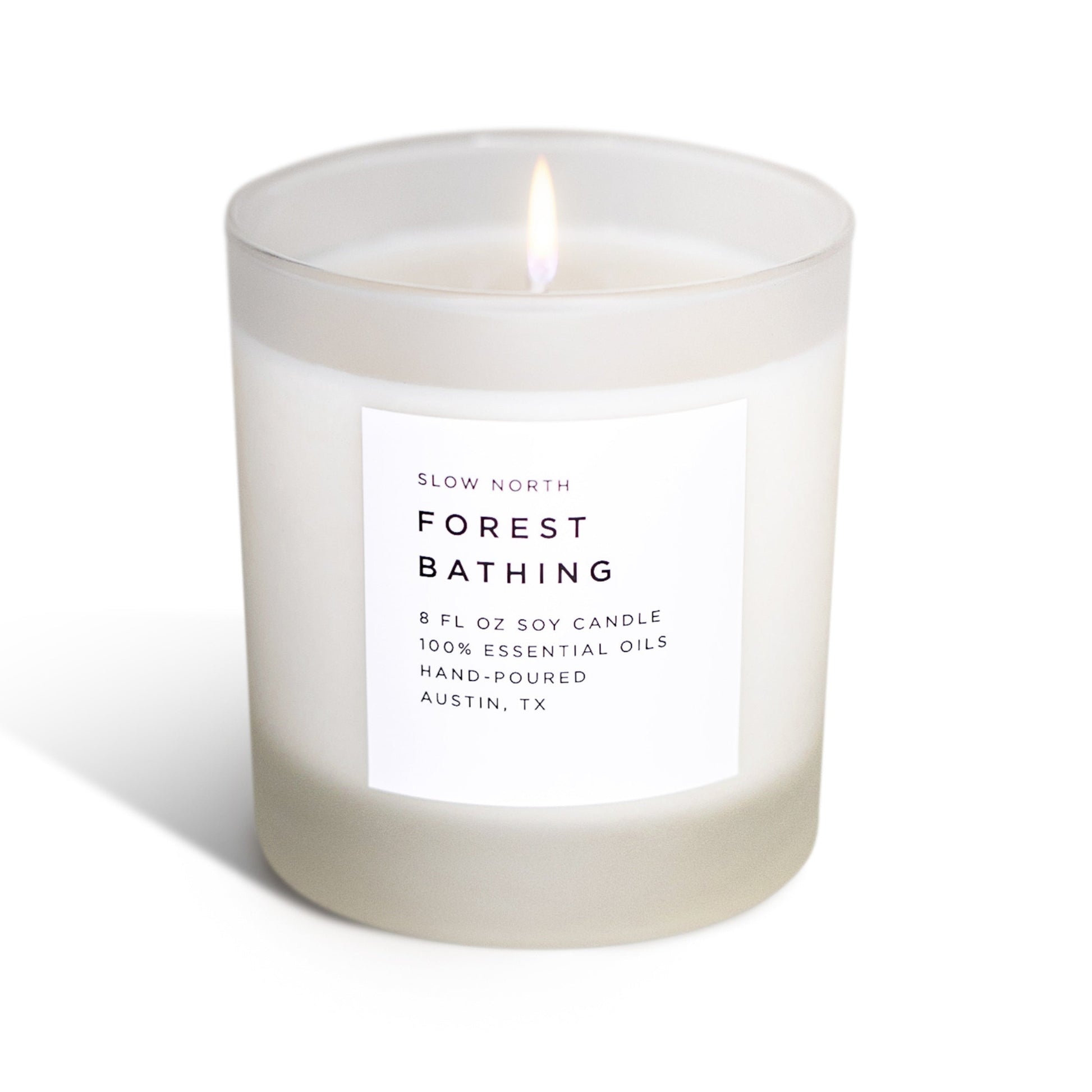 Forest Bathing Signature Candle with Fir Pine and Patchouli