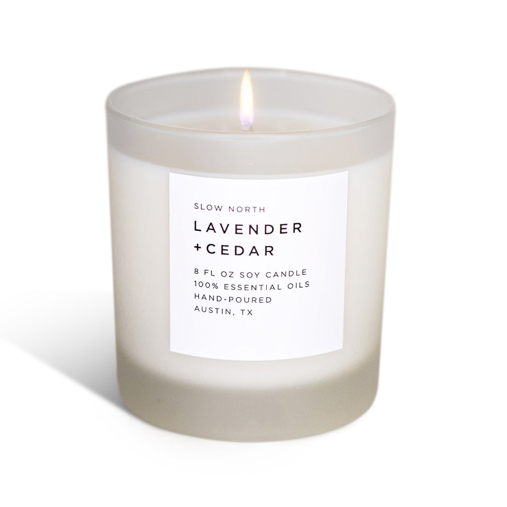 Lavender Cedar Signature Candle