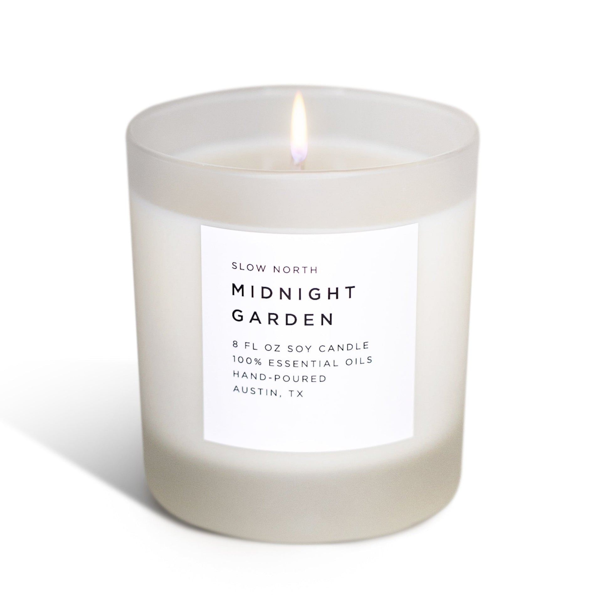 Midnight Garden Signature Candle with Lavender Rosemary and Geranium
