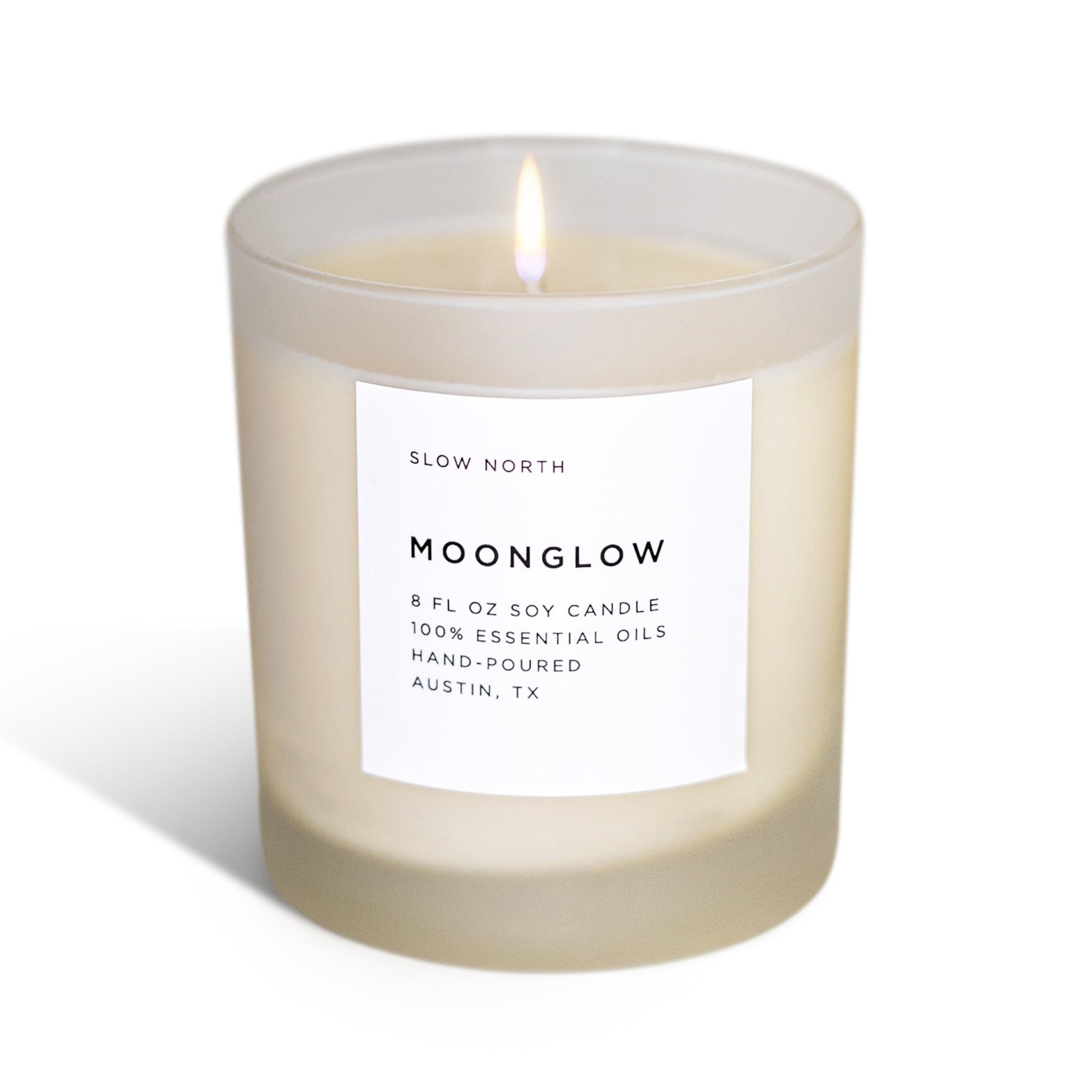 Moonglow Signature Candle with Patchouli Cinnamon and Black Pepper