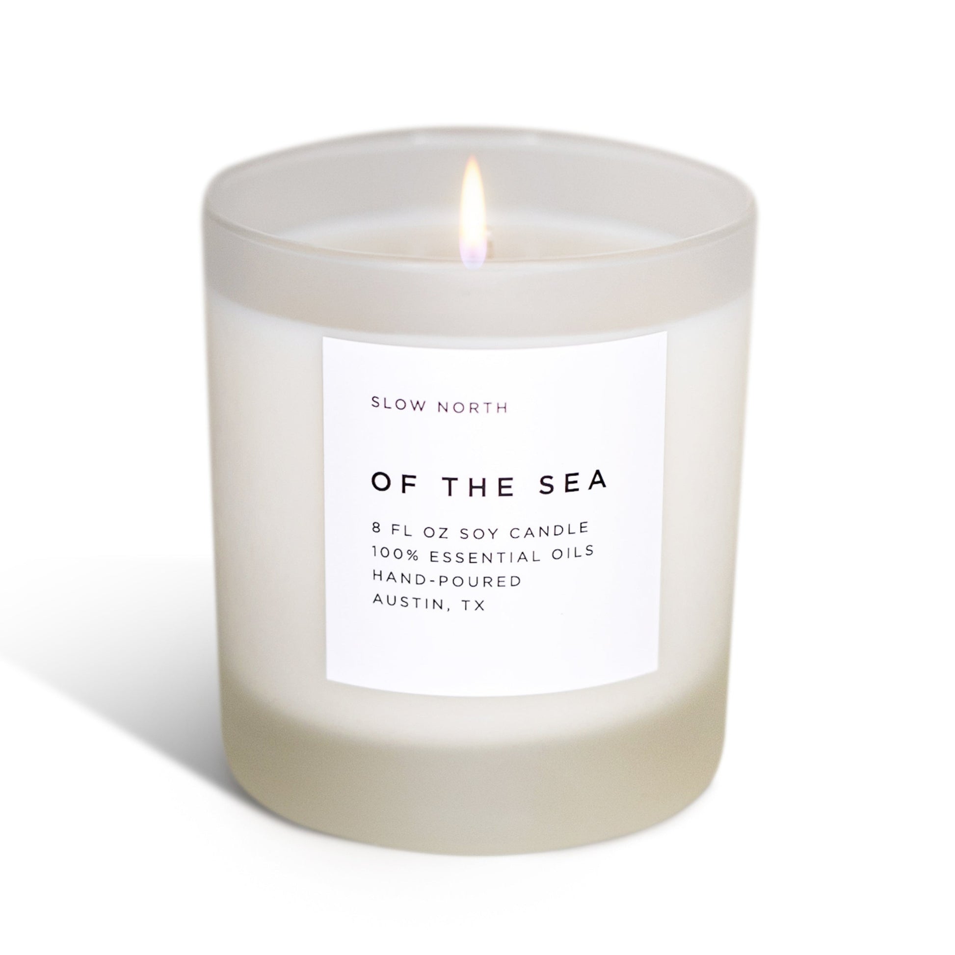 Of The Sea Signature Candle with Eucalyptus Lavender and Peppermint