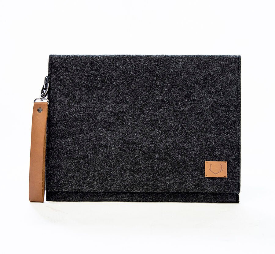 Slim Unisex Laptop Bag – Handmade & Weatherproof by Nordhale at brixbailey.com