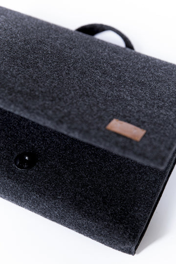 Minimalist Unisex Briefcase – Handmade & Weatherproof for 15 Laptop by Nordhale at brixbailey.com