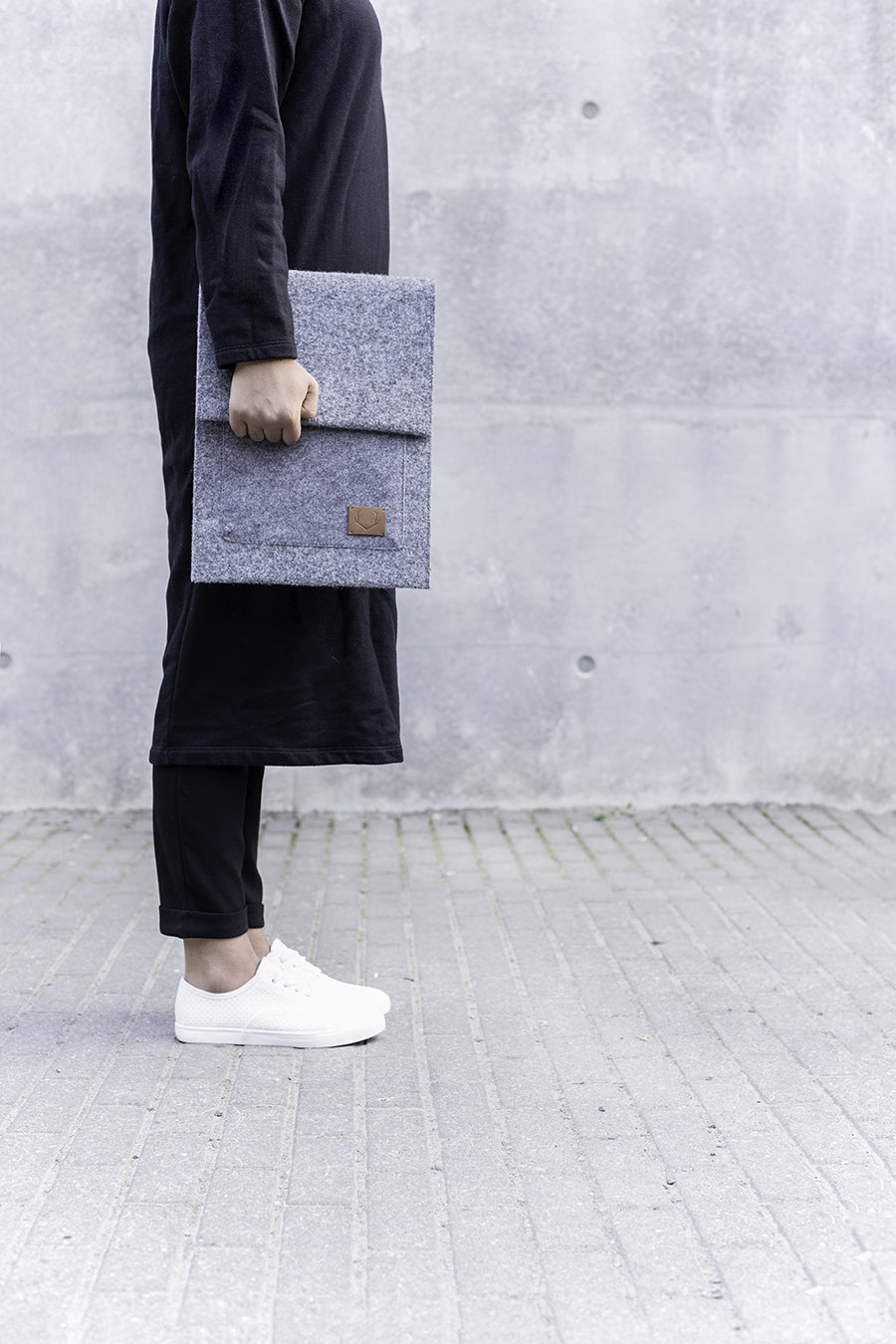 Slim Fit Felt Sleeve for MacBook Air & Pro – Handmade & Eco-Friendly by Nordhale at brixbailey.com