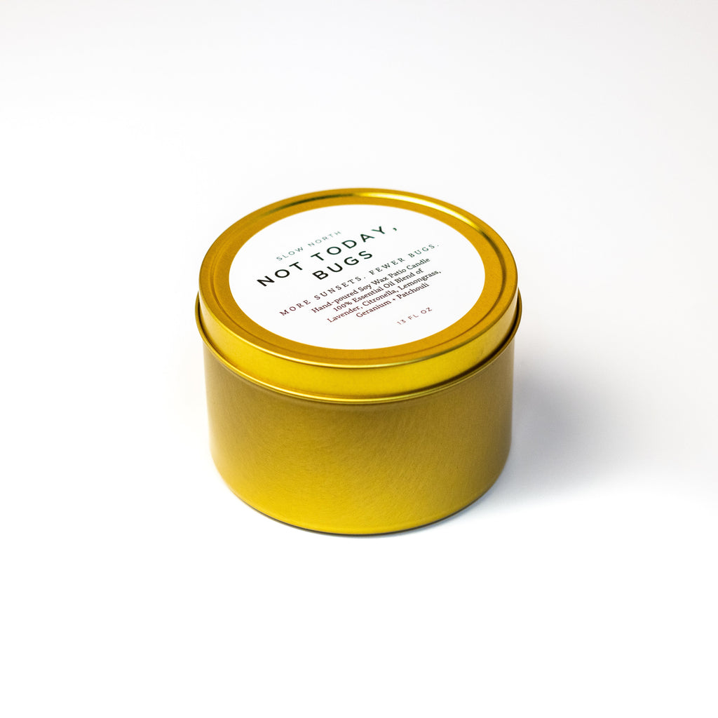 Mosquito Repellent Candle with Natural Essential Oils