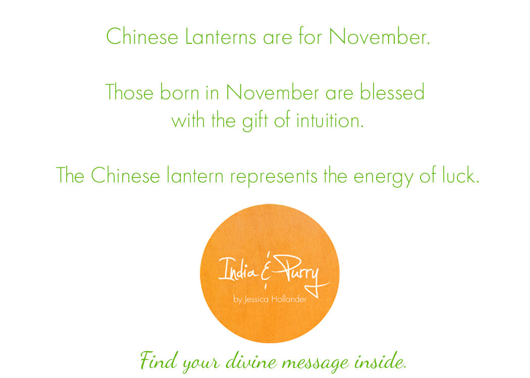 November Chinese Lanterns Mini Art Print