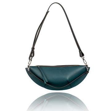 Olivia Black Leather Handbag – Chic & Versatile from Lithuania by PYKOK at brixbailey.com