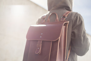 Versatile Leather Rucksack – Stylish & Eco-Friendly by Craftory at brixbailey.com