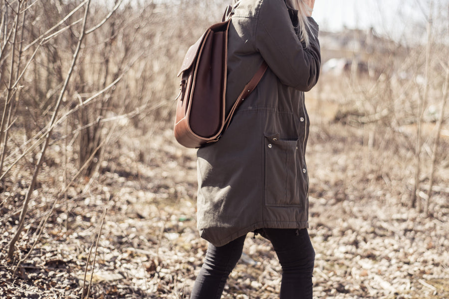 Versatile Leather Rucksack – Stylish & Eco-Friendly by Craftory at brixbailey.com