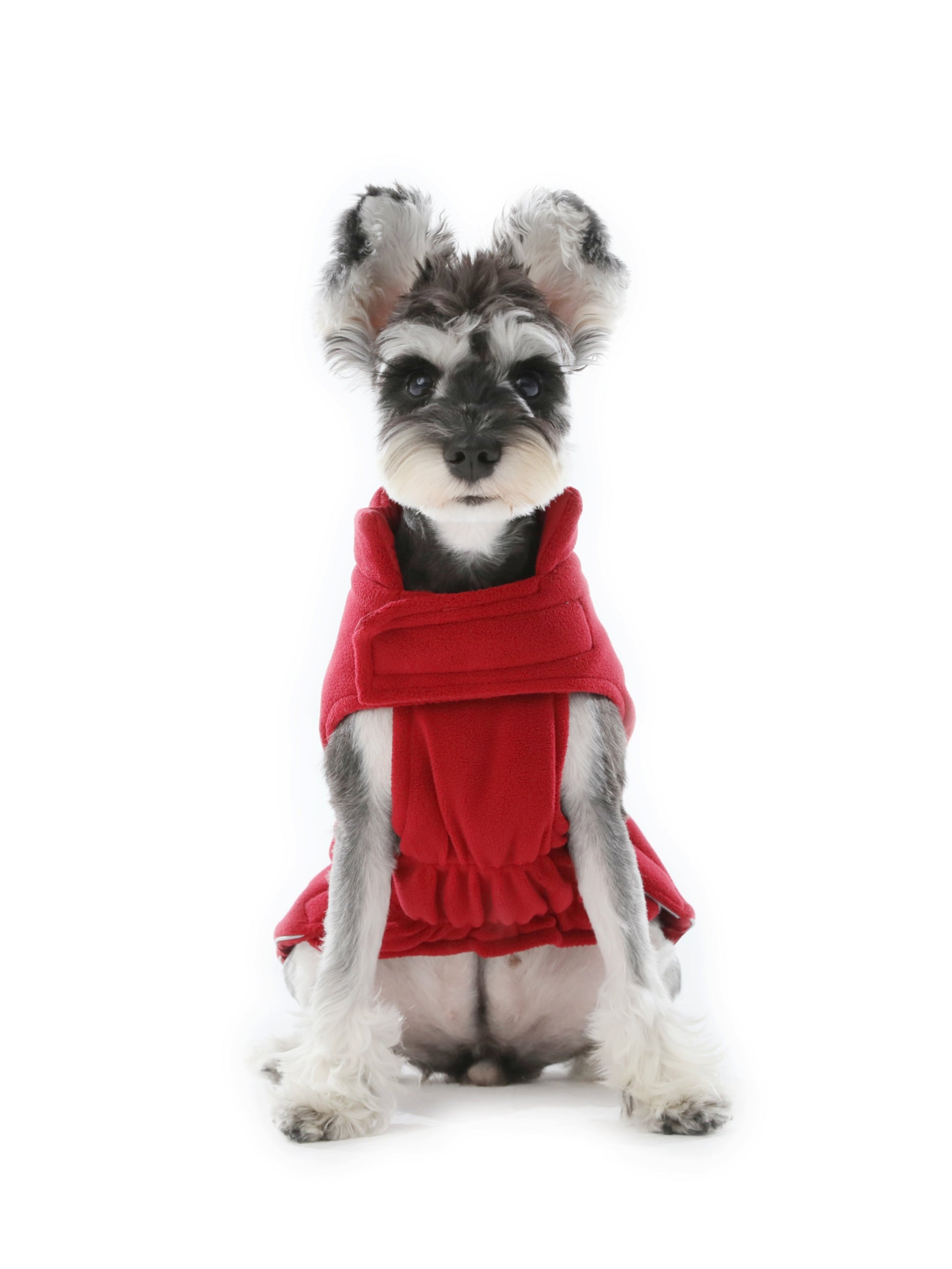 Reversible Dog Vest Jacket in Red