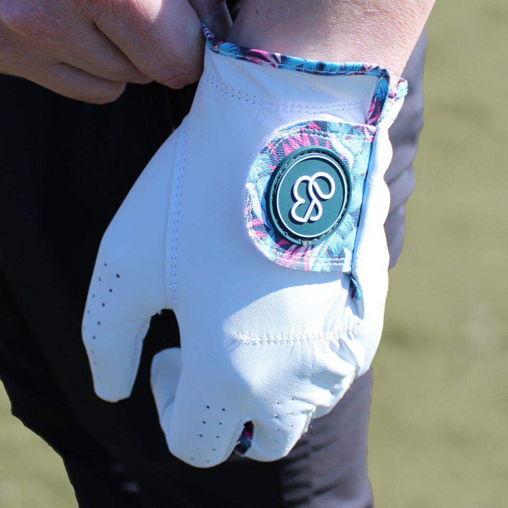 Cabretta Golf Glove in Oasis