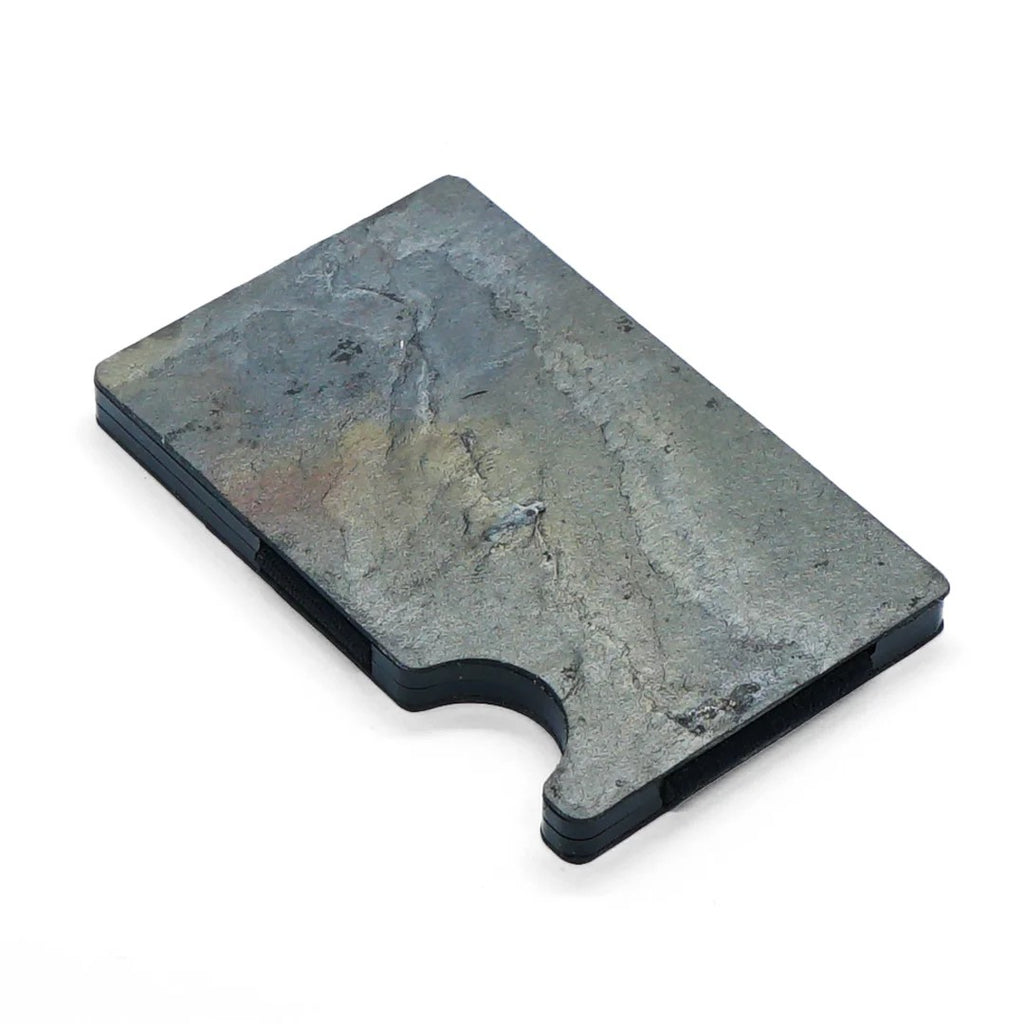 Discover the Unique Öine Arktika Slate Stone Cardholder by Seif Design at www.brixbailey.com