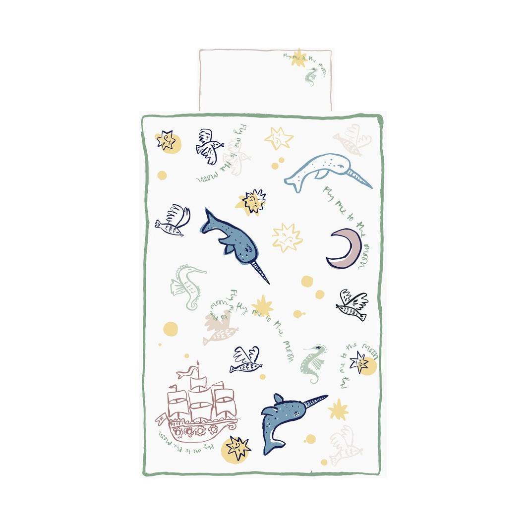 Fly me to the Moon - Reversible Duvet Set