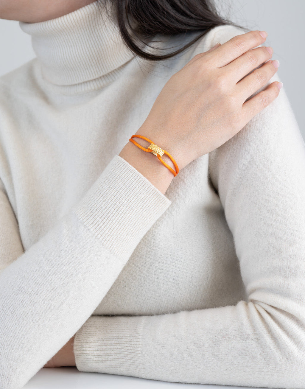 Golden Regent Cord Bracelet